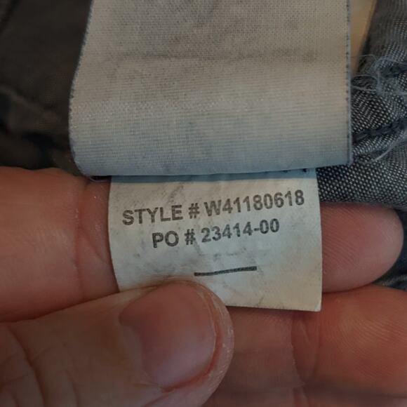 Prana Grey Wash Tencel Denim Pull On Jogger Pants Size S - Picture 7 of 9